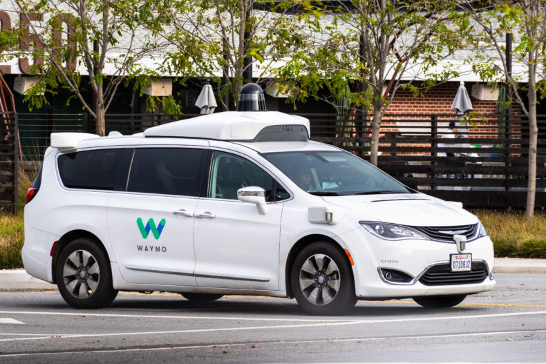 Waymo car