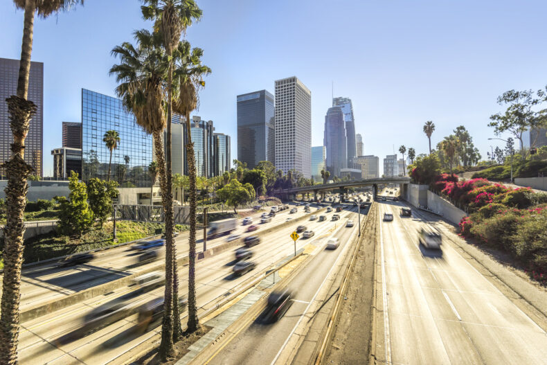 Los Angeles freeway