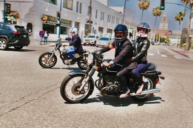 Motociclistas en Los Ángeles