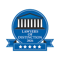 Lawyers of Distinction 2026 badge