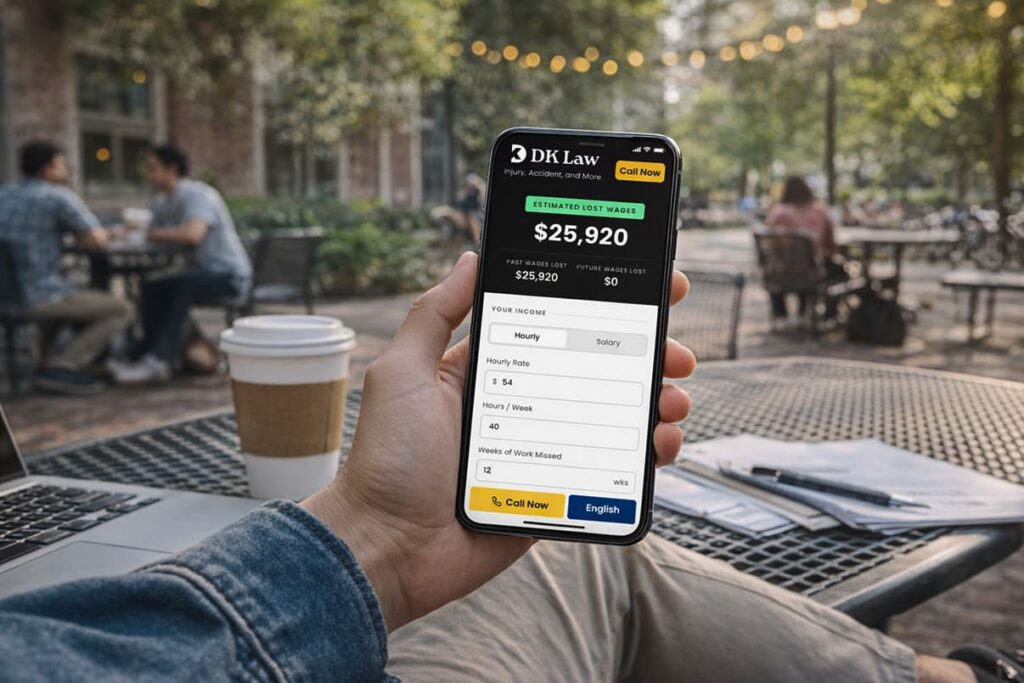 Lost Wages Calculator, DK Law