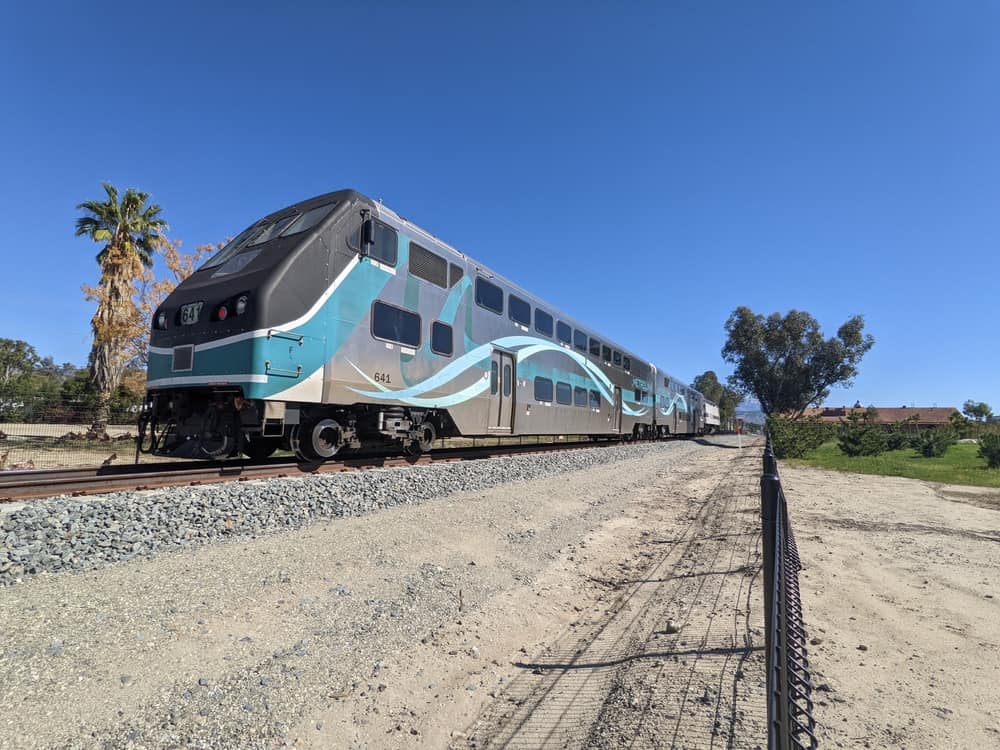 Metrolink train station
